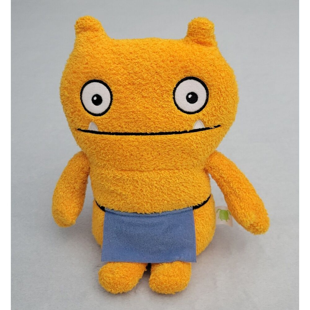 Hasbro‎ UglyDolls Wage Plush Toy Orange Blue Chef Apron 2019